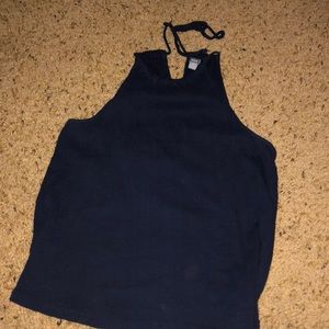 Aerie tie in back tank